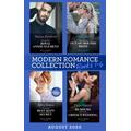 Modern Romance August 2020 Books 1-4: The Sheikh's Royal Announcement / Claiming His Out-of-Bounds Bride / The Maid's Best Kept Secret / Rumors Behind the Greek's Wedding