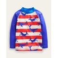 Printed Rash Vest Ivory Boys Boden