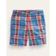 Patterned Chino Shorts Blue Boys Boden