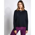 Girlfriend Collective Long Sleeve Top - ReSet - Black - Size: XXXL