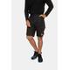 Plus Size Workwear cargo bermuda shorts, Man, black, size: 62, polyester/cotton, JP1880