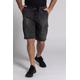 Plus Size Loose Fit Cargo Shorts FLEXNAMIC®, Man, black, size: 58, cotton/polyester, JP1880