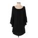 Veronica M. Casual Dress - Popover: Black Dresses - Women's Size X-Small