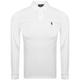 Ralph Lauren Long Sleeve Polo T Shirt White