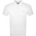 Farah Vintage Blanes Polo T Shirt White