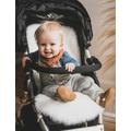 Baa Baby Pram Style Sheepskin Pram Liner Ivory Long