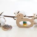 Eco Baby Rattle Duck