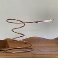 Spiral Copper Desk Lamp, Task Light, Bedside Lamp