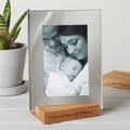 Silver Photo Frame With Personalised Stand