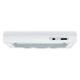 Indesit ISLK66FLSW 60cm Visor Cooker Hood in White 3 Speed Fan