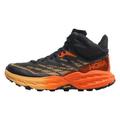 HOKA ONE ONE Men's Speedgoat 5 Mid GTX Trekking Shoes, Blue Graphite/Amber Yellow, 11.5 UK