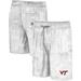 Men's Colosseum White Virginia Tech Hokies Realtree Aspect Ohana Swim Shorts