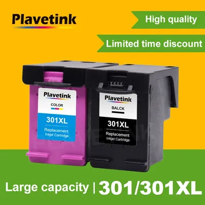 Plavetink-Remplacement de l'adhérence de l'encre compatible avec l'imprimante Deskjet 301 1050