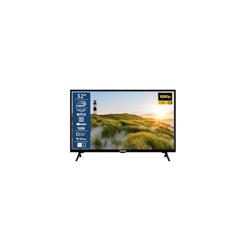 TELEFUNKEN XF32SN550S 32 Zoll Fernseher / Smart TV (Full HD, HDR, Triple-Tuner) – Inkl. 6 Monate HD+