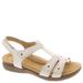 Clarks April Cove - Womens 7 White Sandal Medium