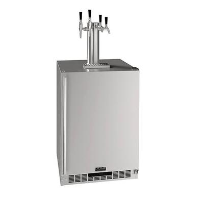 U-Line UCDE224ESS03A 23 5/8" Draft Coffee/Beer/Wine Dispenser - (1) Tower, (4) Taps, 115v, 1 Tower, 4 Taps, Silver