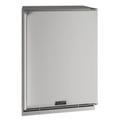 U-Line UCRE524-SS33A 23 5/8" W Undercounter Refrigerator w/ (1) Section & (1) Solid Door, 115v, Silver