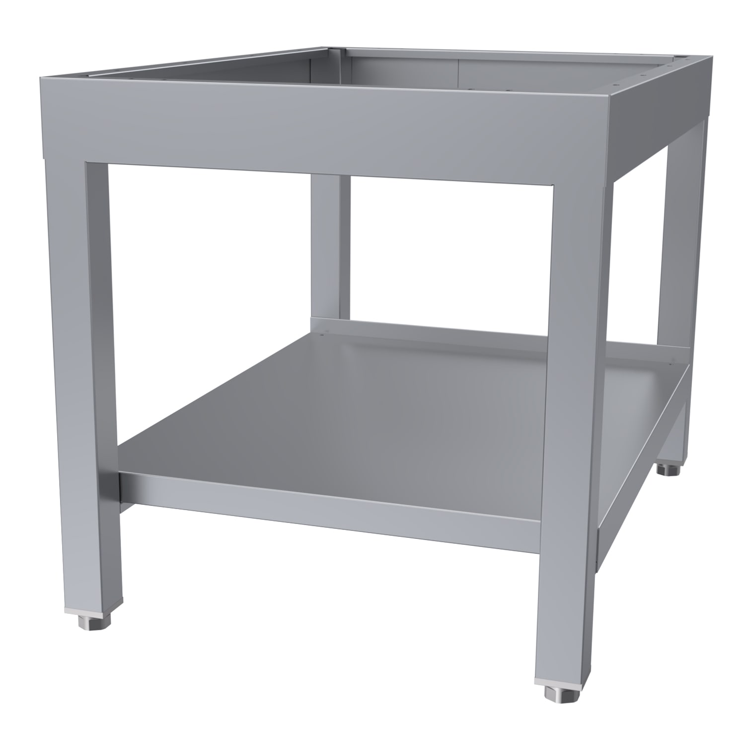 Garland M24 24" x 38" Stationary Equipment Stand for Master Series Modular Cook Top, Undershelf, Stainless Steel