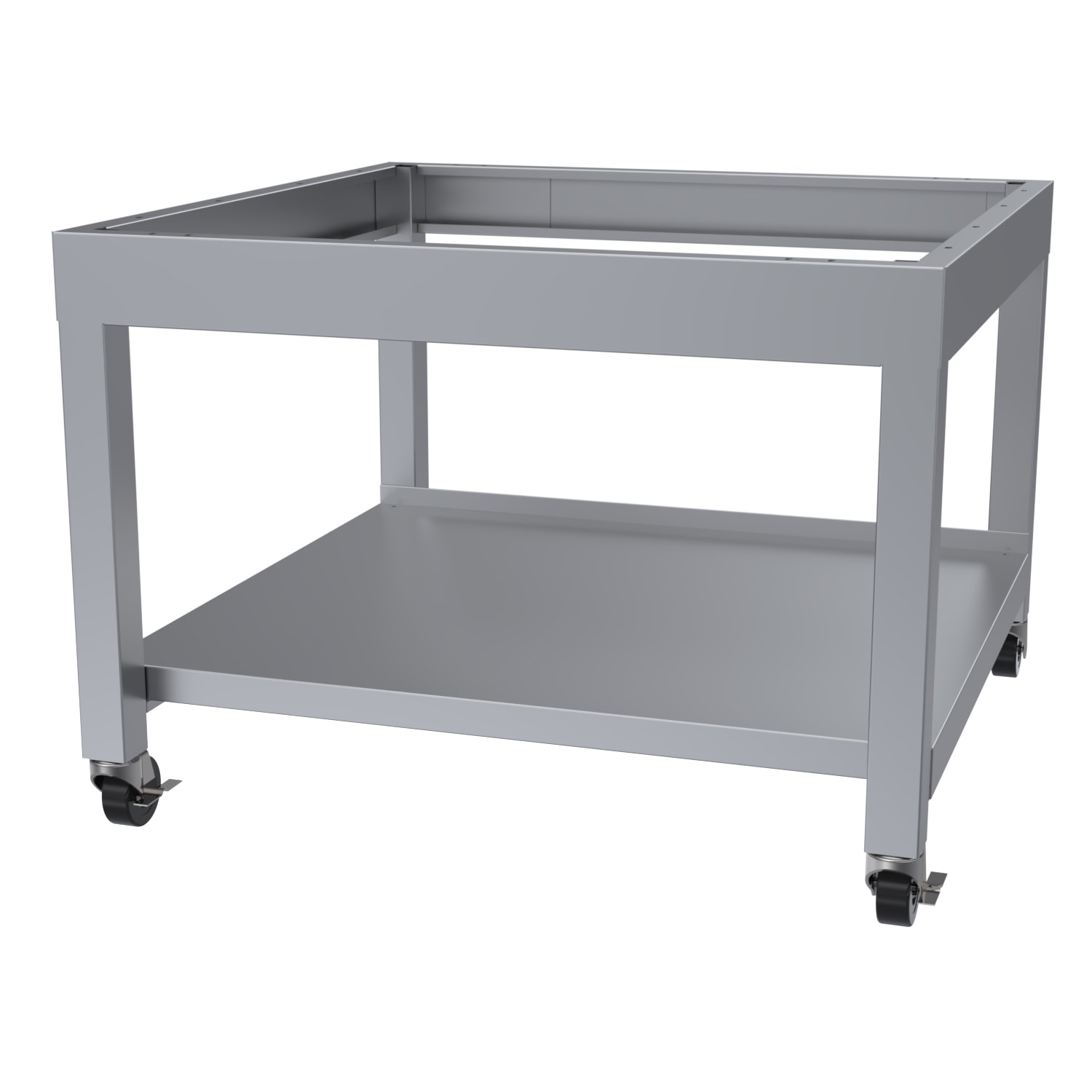 Garland M34C 34" Equipment Stand for Modular Cook Top w/ Open Base & Undershelf, Stainless Steel