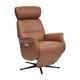 Casa Memphis Power Recliner Leather Chair, Tan