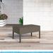 Keys Outdoor Coffee Table in Summer Fog Wicker