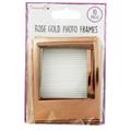 Dovecraft Essentials Photo Frames - Rose Gold - 10 Pack