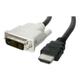 StarTech.com 5m HDMI to DVI-D Cable - M/M - 5m DVI-D to HDMI - HDMI to DVI Converters - HDMI to DVI Adapter