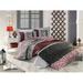 East Urban Home Parab Red/100% Cotton 3 Piece Duvet Cover Set Cotton in Black | Wayfair DAD19702719F45A9B268F480DBCBBA1F