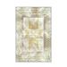 Brown 55 x 0.31 in Area Rug - East Urban Home Iberville Southwestern Machine Made Flatweave Area Rug in Beige/ | 55 W x 0.31 D in | Wayfair