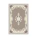 White 47 x 31 x 0.31 in Area Rug - East Urban Home Laura Oriental Machine Made Flatweave Area Rug in Gray/ | 47 H x 31 W x 0.31 D in | Wayfair