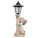 Fleur De Lis Living Pinkerton Cherub Light Post Status Resin/Plastic in White | 11 H x 6.5 W x 4.5 D in | Wayfair FE750B4243544DB7B95E7E4CCB222BE2