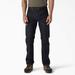 Dickies Men's Regular Fit Duck Pants - Stonewashed Dark Navy Size 32 30 (DP803)