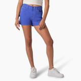 Dickies Women's Carpenter Shorts, 3" - Satin Sky Size 28 (FRR50)