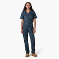 Dickies Women's Flex Cooling Short Sleeve Coveralls - Airforce Blue Size 2Xl (FV332F)