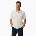 Dickies Men's Short Sleeve Performance Polo Shirt - White Size M (WS247F)
