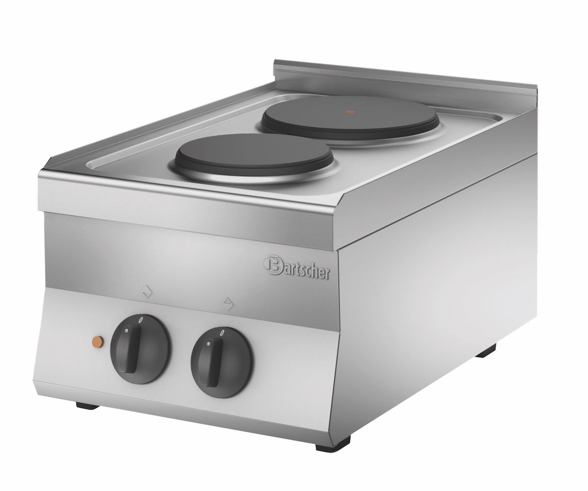 Bartscher Elektroherd 650, B400, 2PL, TGOK, Herd, Elektrogerät von CHEFGASTRO Image
