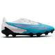 NIKE Herren Fussball-Rasenschuhe PHANTOM GX ACADEMY FG/MG, Größe 47 in BALTIC BLUE/PINK BLAST-WHITE-LASER