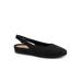 Women's Sandy Adjustable Back Slip On Clog by SoftWalk in Black Nubuck (Size 11 M)