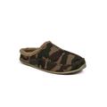 Wide Width Men's Nordic Canvas Slippers by Deer Stags in Camouflage (Size 12 W)
