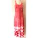 Athleta Dresses | Athleta S Coral Seabreeze High Low Tank Cami Sundress Tie Dye | Color: Orange/Pink | Size: S