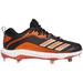 Adidas Shoes | New Adidas Icon V 5 Sz 12 Orange Black Baseball Cleats Bounce Boost Mens | Color: Black/Orange | Size: 12