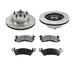 1970-1972 Chevrolet Monte Carlo Front Brake Pad and Rotor Kit - DuraGo BK7032112