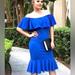 Lularoe Dresses | Cici Dress Navy Blue Size S | Color: Blue | Size: S