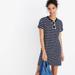 Madewell Dresses | Madewell Blue & White Stripe T-Shirt Dress Xl | Color: Blue/White | Size: Xl