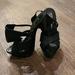 Jessica Simpson Shoes | Jessica Simpson 6.5b Black Platform Pump | Color: Black | Size: 6.5