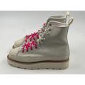 Converse Shoes | Converse Chuck Taylor Women Sz 8 Crafted Leather Terrain Boot In Egret 173212c | Color: Cream/Pink | Size: 8