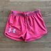 Under Armour Bottoms | 2/$20 Under Armour Heat Gear Athletic Shorts - Pink - Youth / Girl's Xl | Color: Pink | Size: Xlg