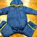 Columbia Jackets & Coats | Columbia Hooded Snowsuit | Color: Blue/Tan | Size: 18-24mb