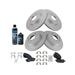 2003-2005 Nissan 350Z Front and Rear Brake Pad and Rotor Kit - TRQ BKA23224