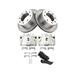 2001-2006 Chevrolet Suburban 2500 Rear Brake Pad Rotor and Caliper Set - TRQ BKA26719